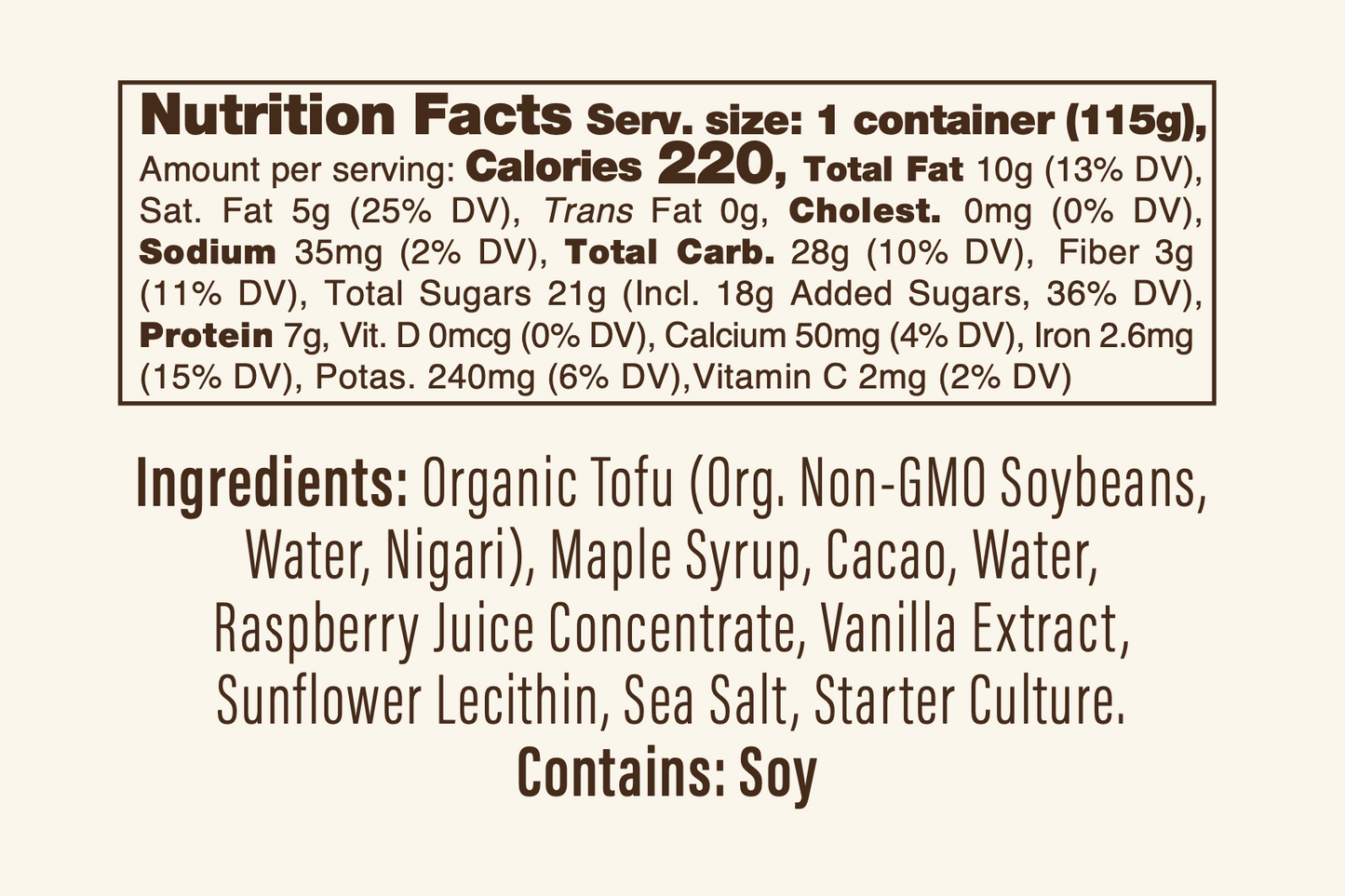 Raspberry Chocolate Mousse